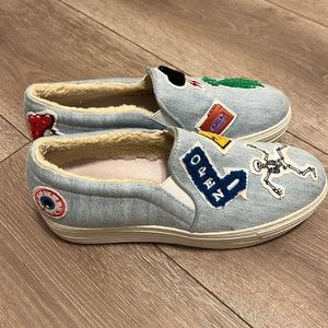 Joshua’s platform sneakers